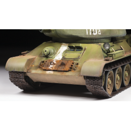 Звезда 3687 Сборная модель Т-34/85 Советский средний танк (обр.1944) 1:35