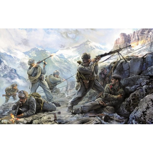Звезда 3606 Сборная модель фигуры Советские горные стрелки 1942 г. 1:35