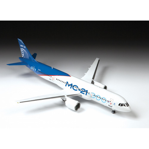 Звезда 7033 Сборная модель МС-21-300 Пассажирский авиалайнер 1:144