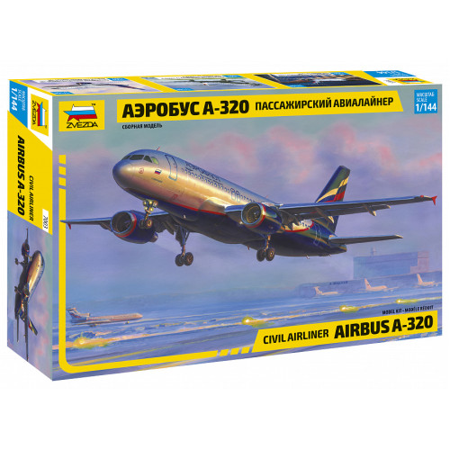 Звезда 7003 Сборная модель Аэробус А-320 1:144