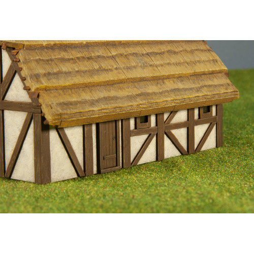 Звезда 8532 архитектура Дом с соломенной крышей 1:72