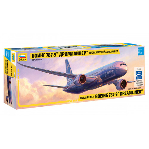 Звезда 7021 Сборная модель Авиалайнер Боинг 787-9 1:144
